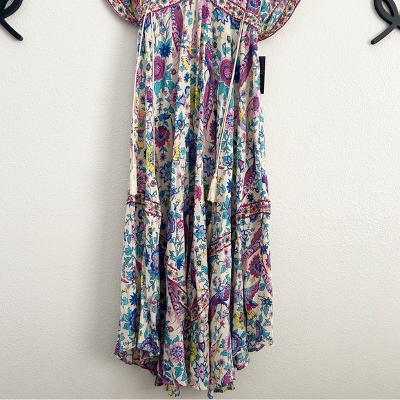 R. Vivimos Floral Maxi Dress | Size Large - Picture 5 of 9